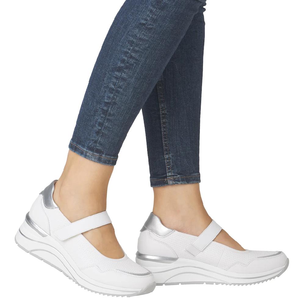 Remonte Riemchenballerina Keilabsatz Halbschuh Freizeitschuh mit Soft-Einlage online bestellen Super Rabatt