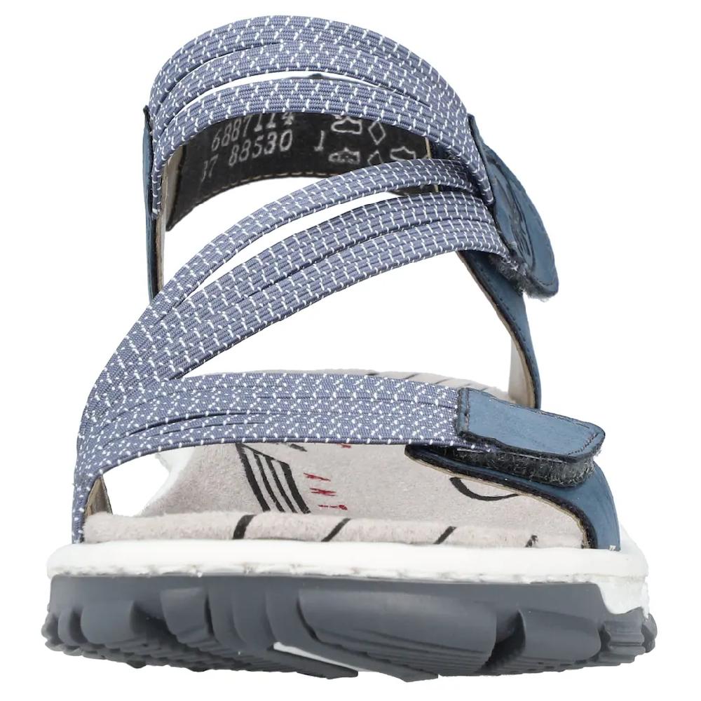 Rieker Riemchensandale Sommerschuh Sandalette Klettschuh im Sportslook ▷ für Fabrikladen