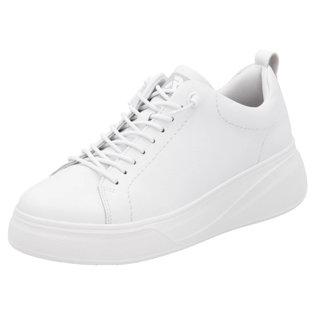 RIEKER Sport Plateausneaker Freizeitschuh Halbschuh Schnürschuh mit Schaftrandpolsterung online kaufen
