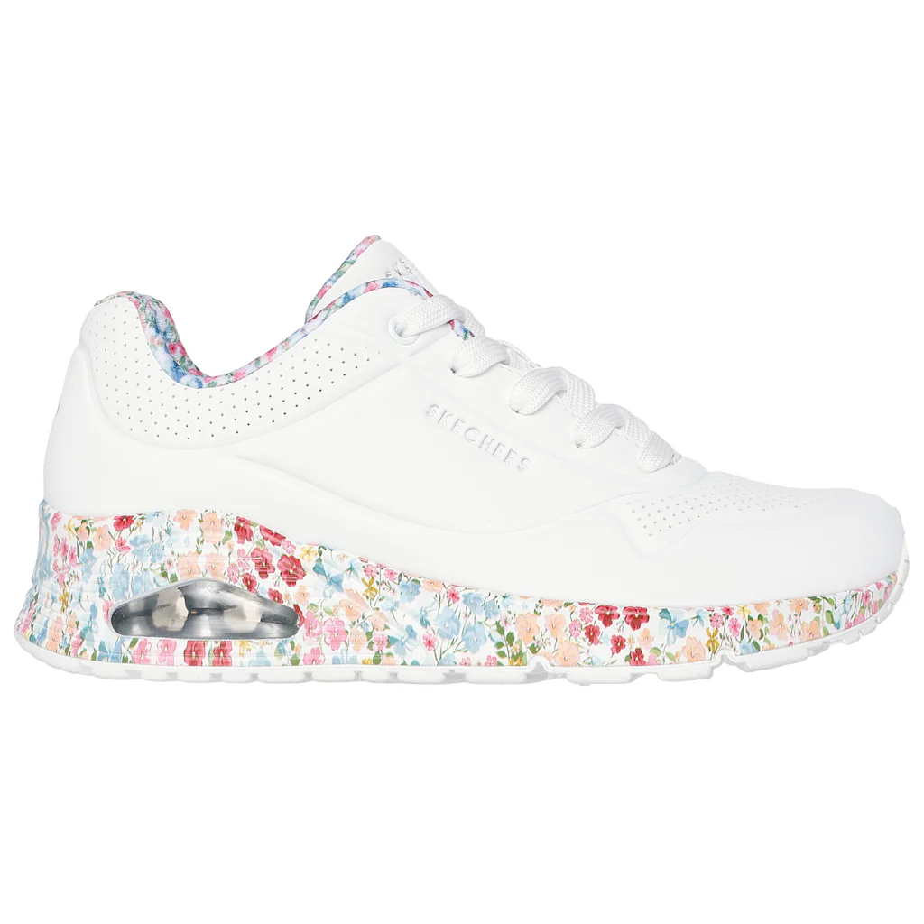 Skechers Sneaker »UNO-MAJESTIC GARDEN« Keilsneaker Plateausneaker mit bedruckter Sohle Versandkostenfrei