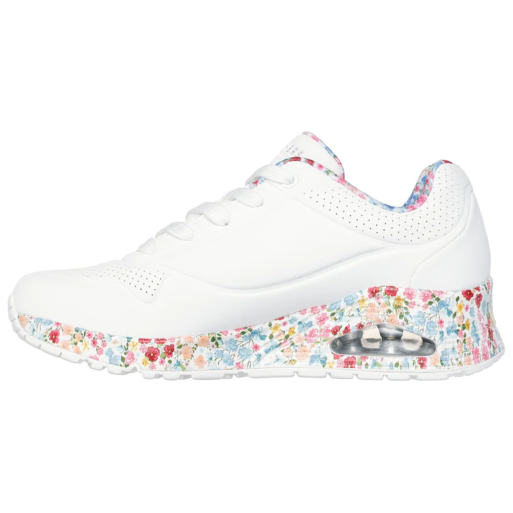 Skechers Sneaker »UNO-MAJESTIC GARDEN« Keilsneaker Plateausneaker mit bedruckter Sohle Versandkostenfrei