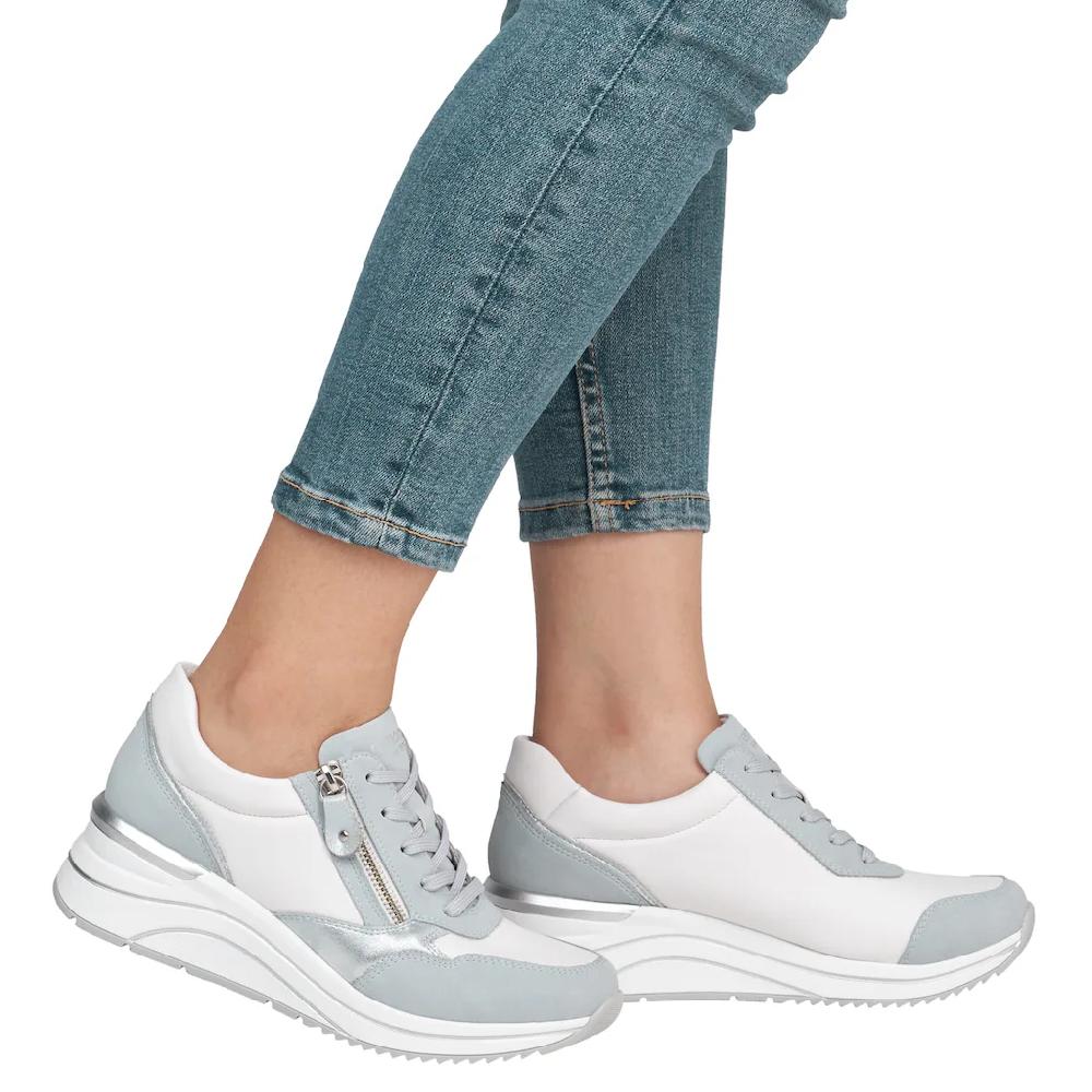 Remonte Keilsneaker Freizeitschuh Halbschuh Schnürschuh vegane Verarbeitung online kaufen Großer Ausverkauf