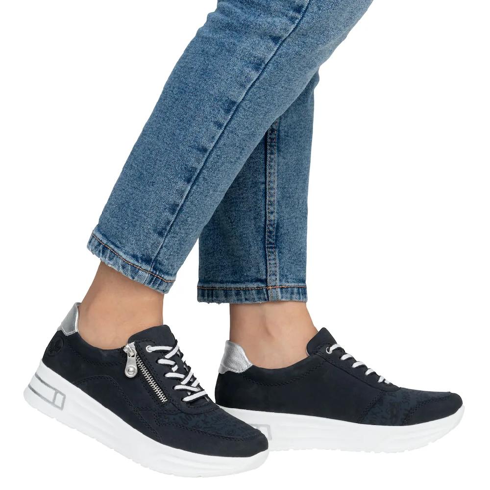 Rieker Plateausneaker Schnürschuh Halbschuh Freizeitschuh mit Soft-Einlage kaufen Flash Sale
