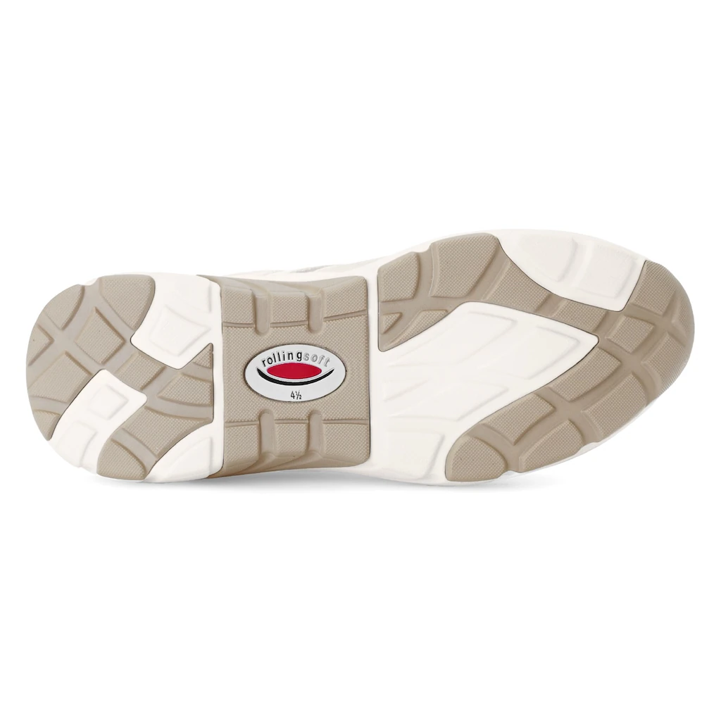 Gabor Rollingsoft Keilsneaker Freizeitschuh Halbschuh Schnürschuh mit rollingsoft-Laufsohle ▷ für Begrenztes Angebot