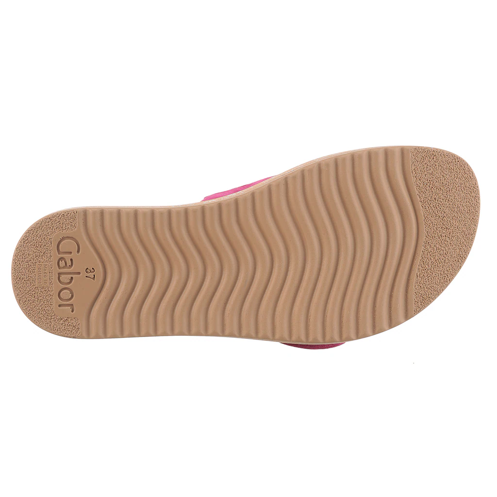 Gabor Pantolette Plateau Sommerschuh Bequemschuh Best Fitting für gute Passform Black Friday