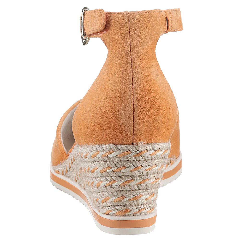Tamaris Keilpumps Keilabsatz Schlupfschuh Riemchensandale mit modischem Jute-Besatz bestellen Saisonale Angebote