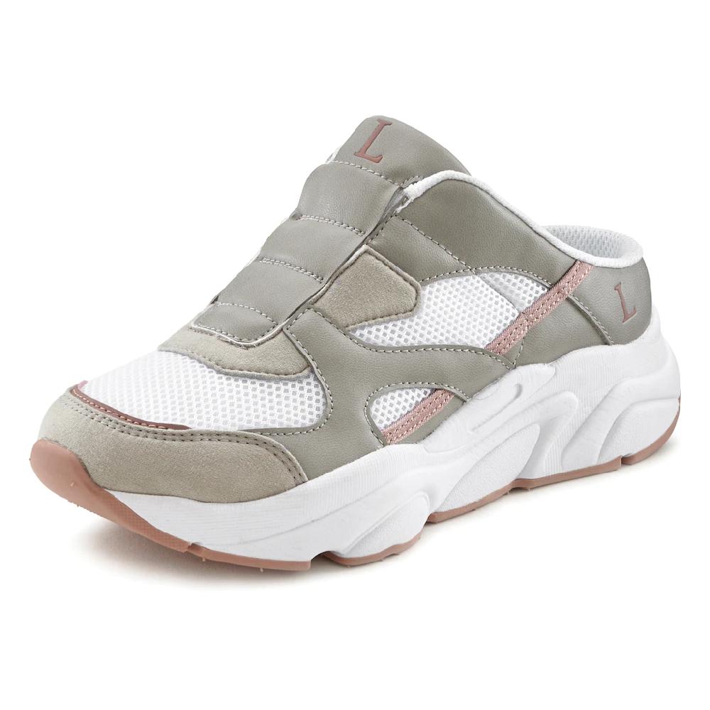 LASCANA Slip-On Sneaker mit Chunky Sohle Sabot Clog Freizeitschuh ▷ für Sonderangebote