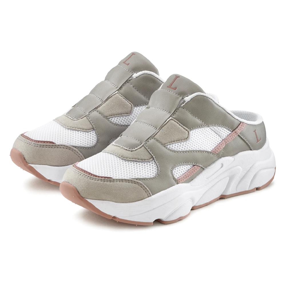 LASCANA Slip-On Sneaker mit Chunky Sohle Sabot Clog Freizeitschuh ▷ für Sonderangebote