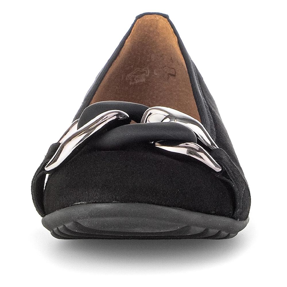 Gabor Ballerina »FLORENZ« Flache Schuhe Slipper in abgerundeter Form online kaufen Wochenangebot