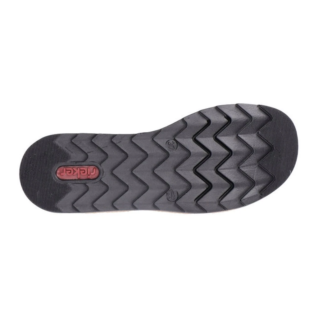 Rieker Pantolette Keilabsatz Sommerschuh Schlappen mit Bastumrahmung bestellen Letzte 3 Tage