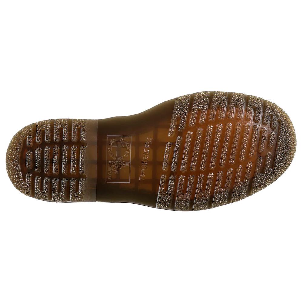 DR. MARTENS Schnürstiefel »1460 8 Eye Boot« Festival Blockabsatz Schnürboots mit gelber Rahmennaht ▷ für Sonderangebot der Fabrik