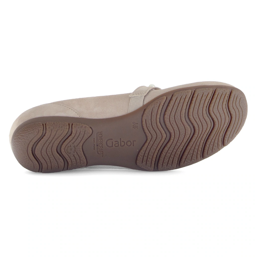 Gabor Riemchenballerina Businesschuh Kettschuh mit Hovercraft-Luftkammer-Laufsohle Discount Store für neue Produkte