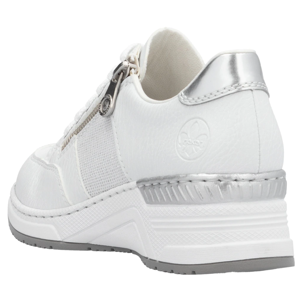 Rieker Keilsneaker Schnürschuh Halbschuh Sneaker mit loser Einlage schmale Form ▷ für Verkauf