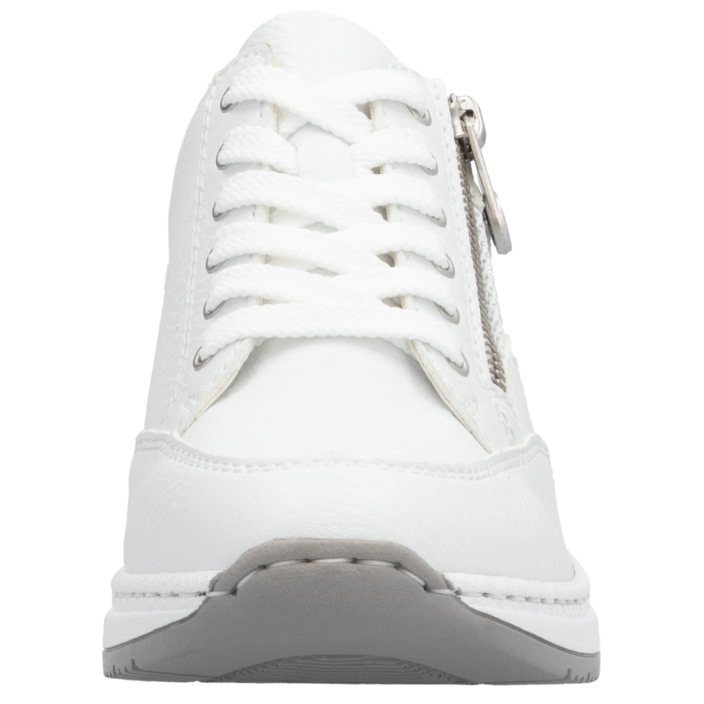 Rieker Keilsneaker Schnürschuh Halbschuh Sneaker mit loser Einlage schmale Form ▷ für Verkauf