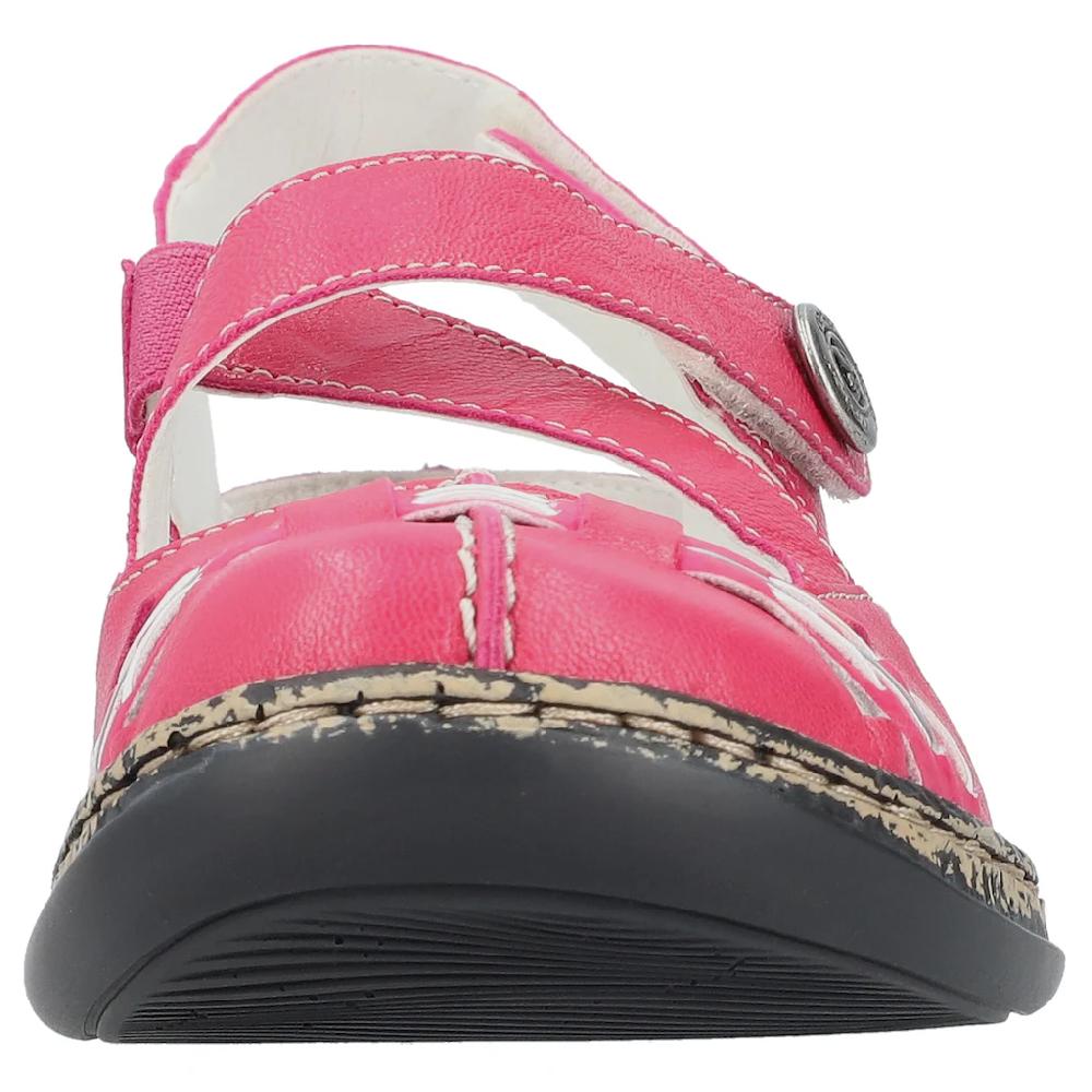 Rieker Klettschuh Sommerschuh Keilabsatz Riemchensandale mit Kontrastnähten online kaufen Tägliche Deals