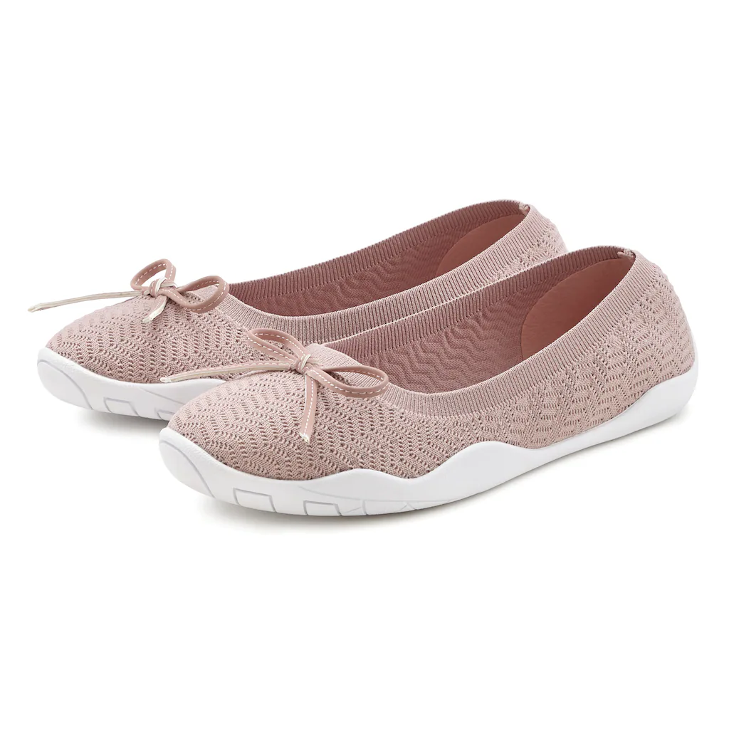 LASCANA Sneaker Ballerinas mit flacher & flexibler Sohle superleicht Slipper Halbschuh VEGAN ▷ für Bis zu 60% Rabatt