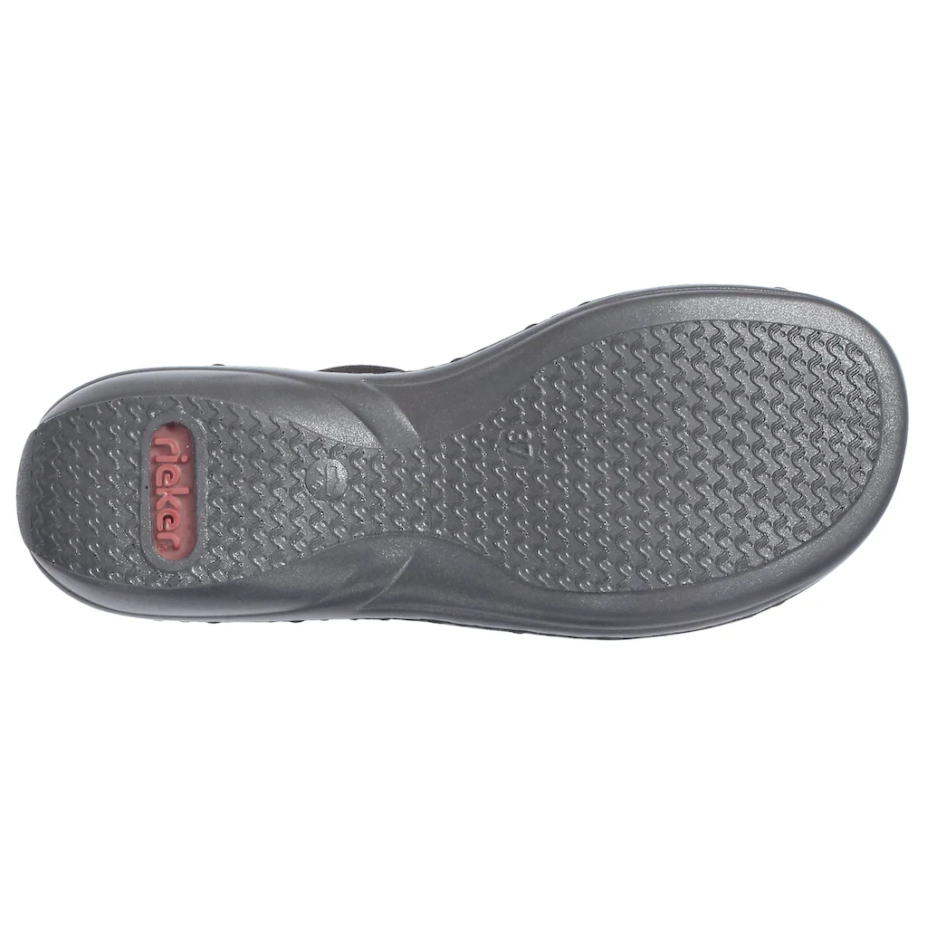 Rieker Riemchensandale Sommerschuh Sandalette Keilabsatz mit schöner Verzierung online kaufen Discount Store für neue Produkte