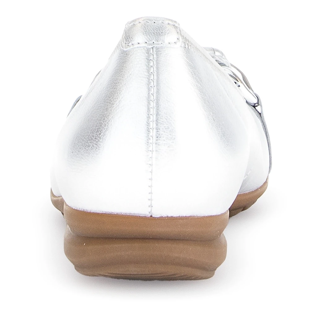 Gabor Ballerina »FLORENZ« Keilabsatz Businessschuh Halbschuh Schlupfschuh mit Zierkette bestellen 50% Rabatt mit kostenlosem Versand