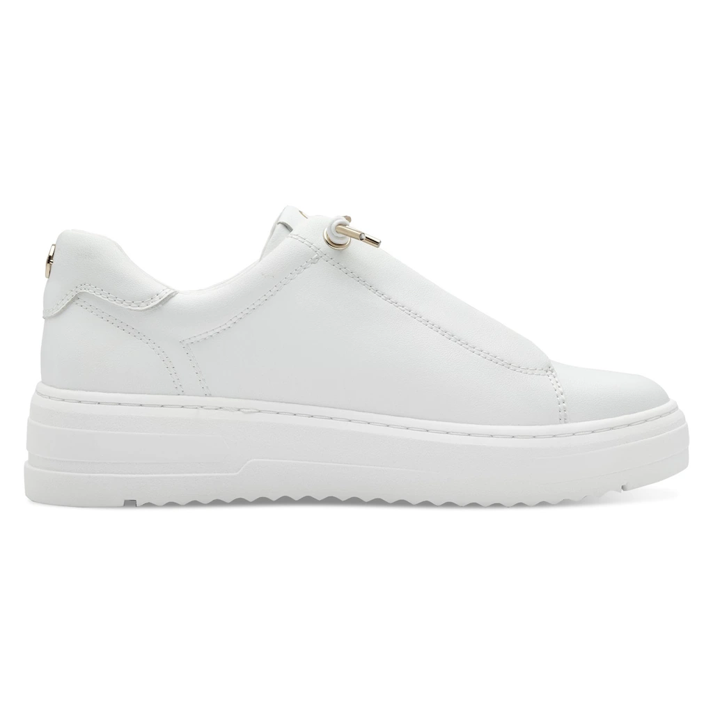 MARCO TOZZI Slip-On Sneaker Freizeitschuh Halbschuh Schnürschuh mit seitlichem Logoschriftzug online bestellen Black Friday Preise