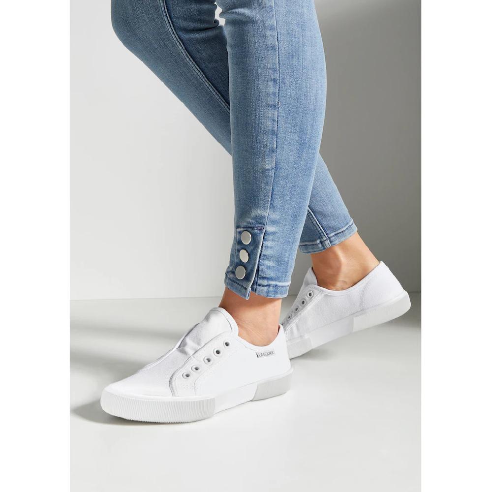 LASCANA Sneaker »Slip-On-Sneaker« Slipper Halbschuh bequem zum Reinschlüpfen Angebote