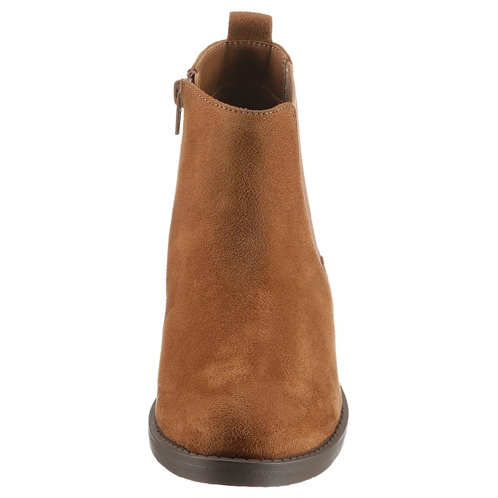 Aniston SHOES Chelseaboots Stiefelette Blockabsatz mit breitem Stretch - NEUE KOLLEKTION online kaufen Fabrikverkauf