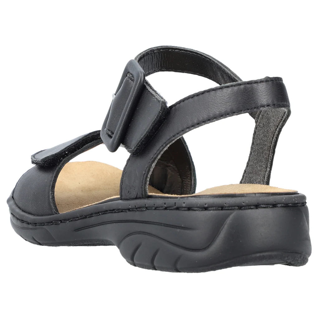 (Rieker Sandale Sommerschuh Sandalette Klettschuh mit Klettverschluss Online Outlet
