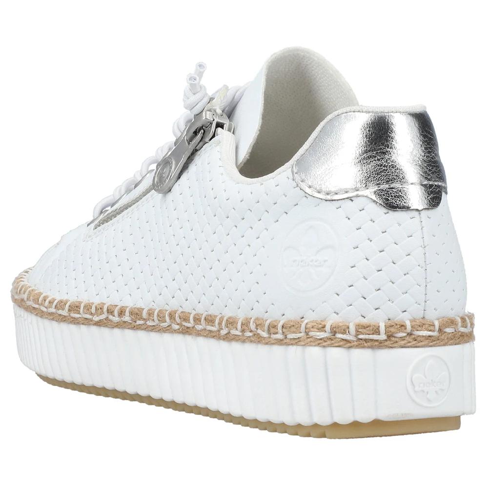 Rieker Sneaker mit modischer Ziernaht Freizeitschuh Halbschuh Schnürschuh bestellen JETZT KAUFEN
