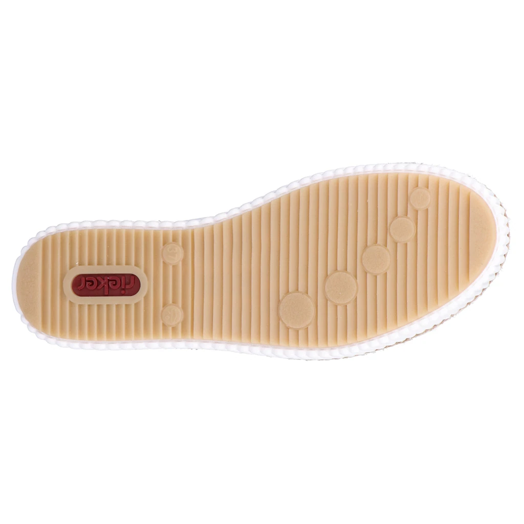 Rieker Sneaker mit modischer Ziernaht Freizeitschuh Halbschuh Schnürschuh bestellen JETZT KAUFEN