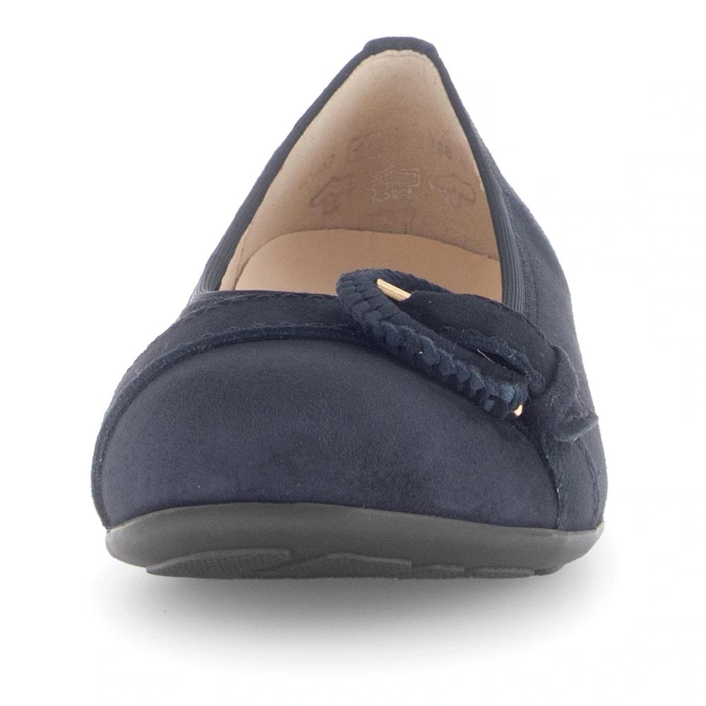 Gabor Ballerina »FLORENZ« Blockabsatz Businessschuh Komfortschuh mit Elastikeinfass Weite G ▷ für Bis zu 60% Rabatt