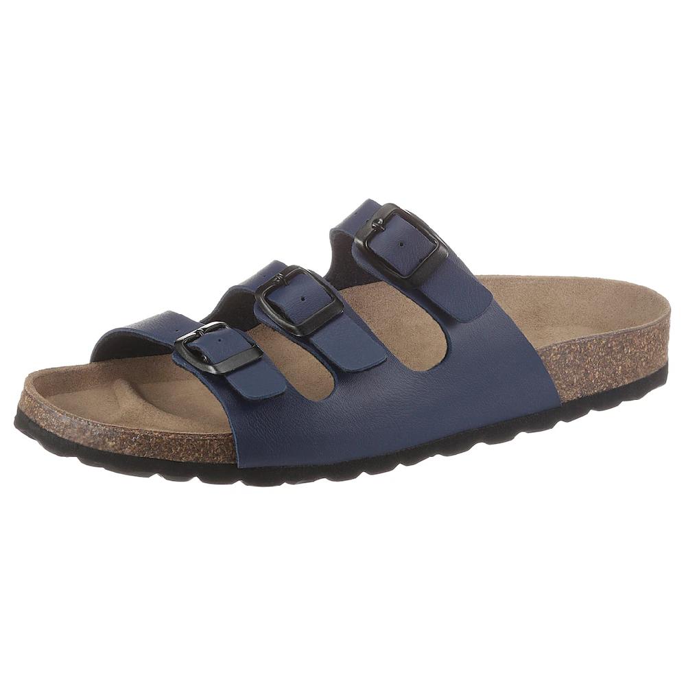 Aniston SHOES Pantolette Gartenschuh Berufsschuh Hausschuh mit Veloursleder-Fußbett