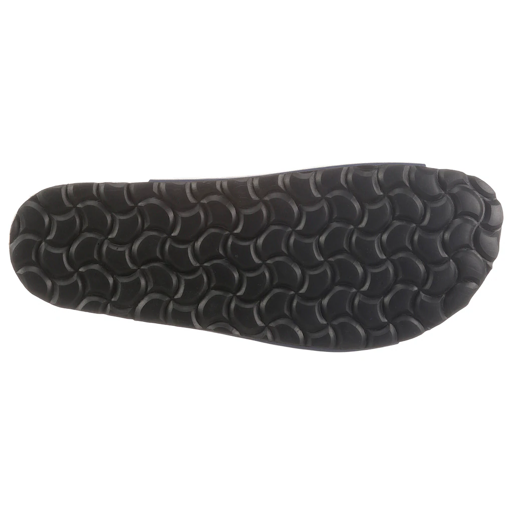 Aniston SHOES Pantolette Gartenschuh Berufsschuh Hausschuh mit Veloursleder-Fußbett Sonderangebot der Fabrik