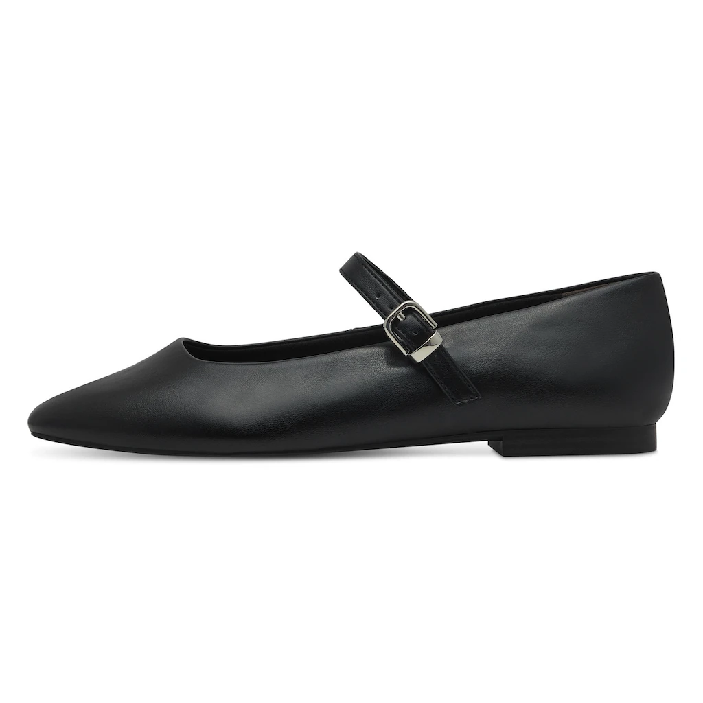 Tamaris Riemchenballerina Blockabsatz Businessschuh Flats in veganer Verarbeitung online kaufen Clearance-Verkauf