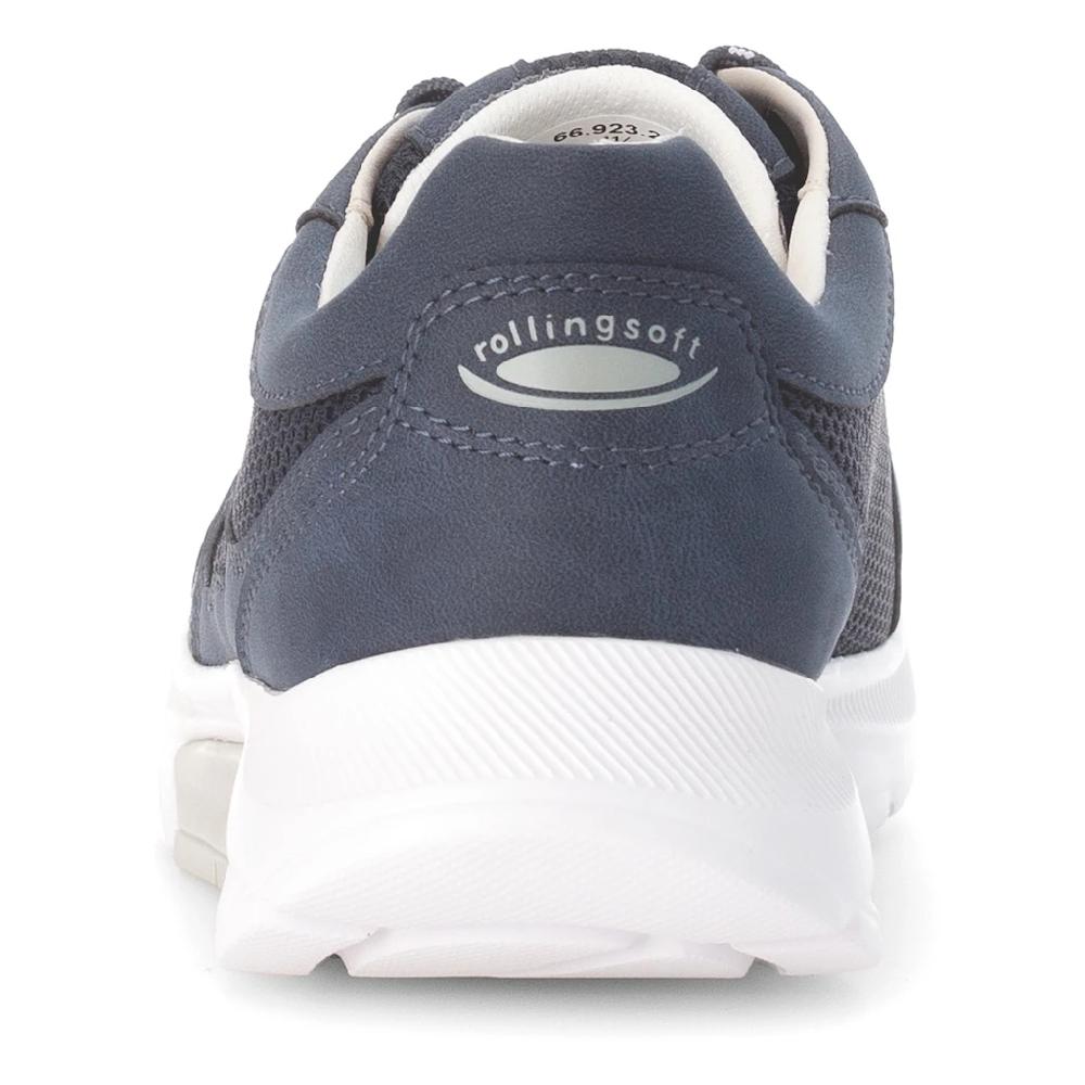 Gabor Rollingsoft Keilsneaker Freizeitschuh Halbschuh Schnürschuh mit Wechselfußbett online bestellen Black Friday Preise