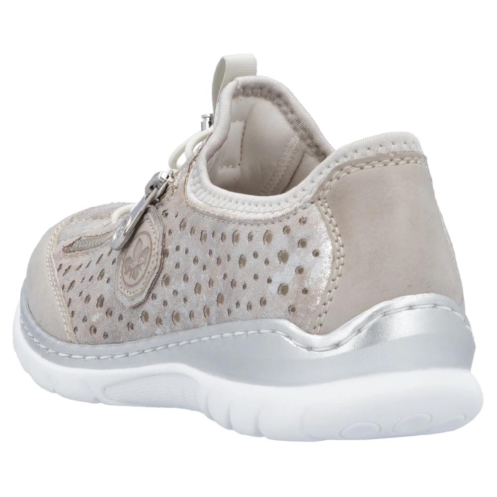 Rieker Slip-On Sneaker Schlupfschuh Freizeitschuh Halbschuh mit Schnellverschluss 2025
