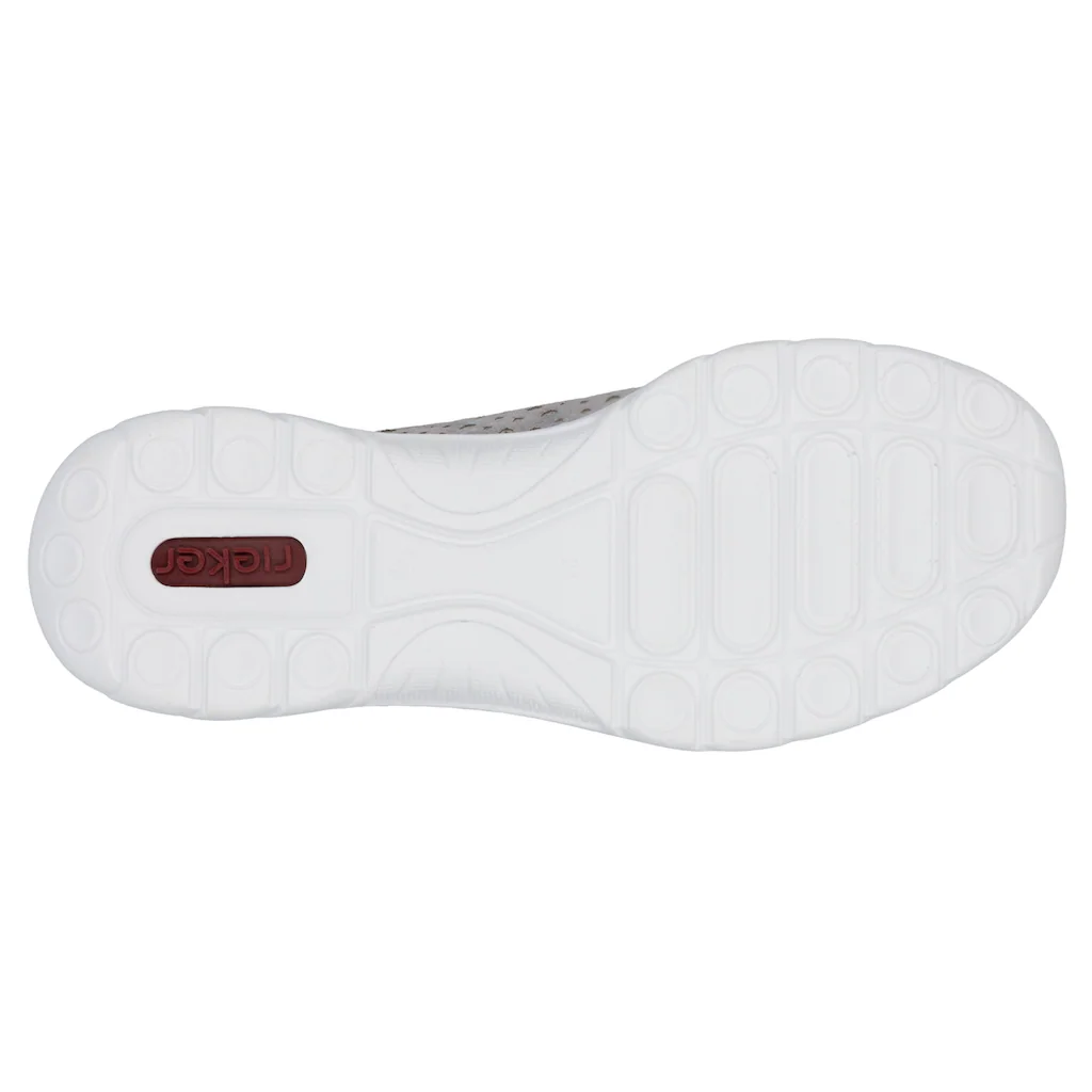 Rieker Slip-On Sneaker Schlupfschuh Freizeitschuh Halbschuh mit Schnellverschluss 2025
