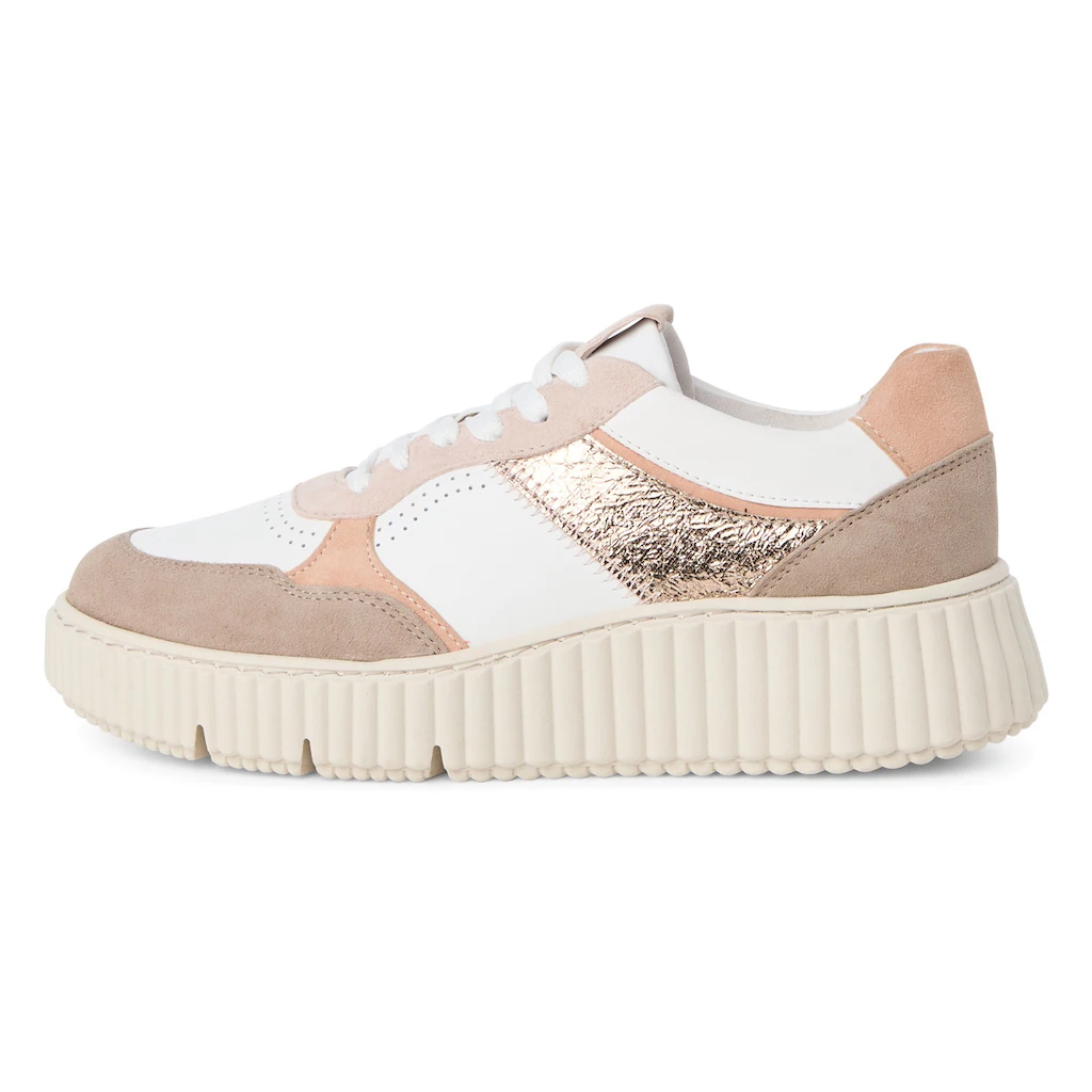 Tamaris Plateausneaker Freizeitschuh Halbschuh Schnürschuh mit TOUCH-IT Technologie kaufen Fabrik Onlineshop