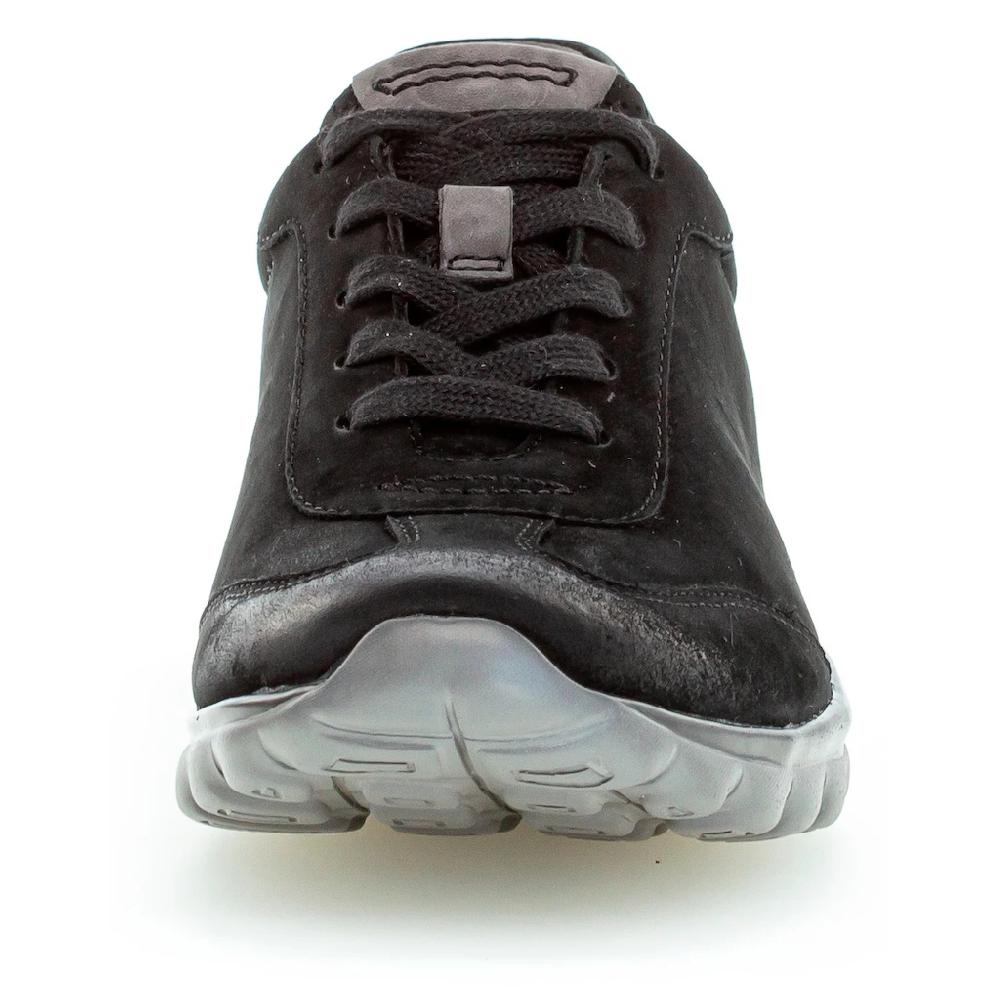 Gabor Rollingsoft Keilsneaker mit Logoschriftzug an der Ferse Freizeitschuh Halbschuh Schnürschuh ▷ für Sonderangebot