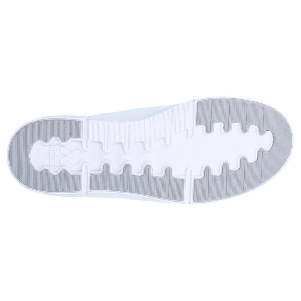 (RIEKER Sport Sneaker in monochromer Optik Freizeitschuh Halbschuh Schnürschuh Rabatt