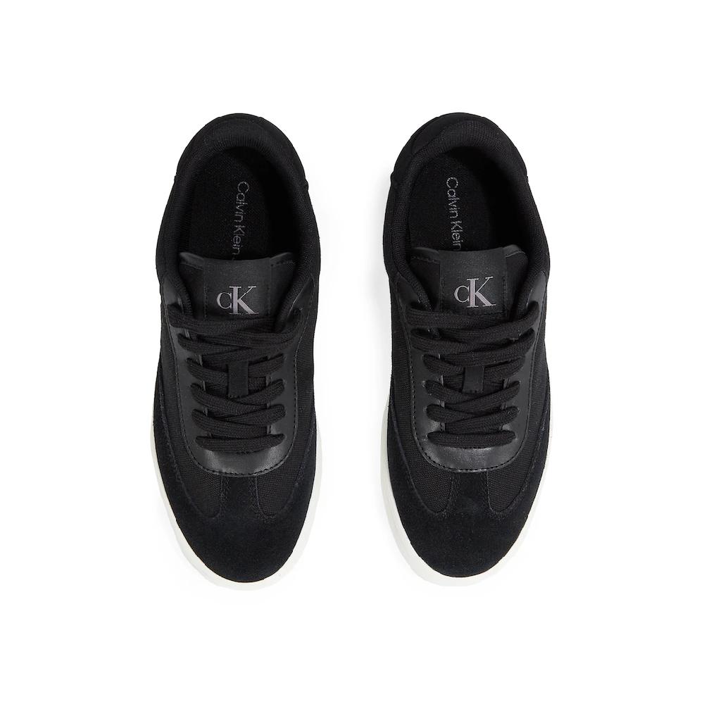 Calvin Klein Jeans Sneaker »CLASSIC CUPSOLE LOW MIX MG WN« Schnürschuh Freizeitschuh Halbschuh mit Logoschriftzug seitlich kaufen Günstig kaufen