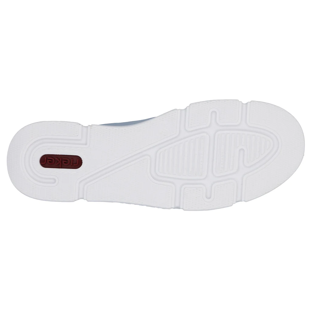 Rieker Slip-On Sneaker mit Reißverschluss außen Freizeitschuh Halbschuh Schlupfschuh kaufen Versandkostenfrei