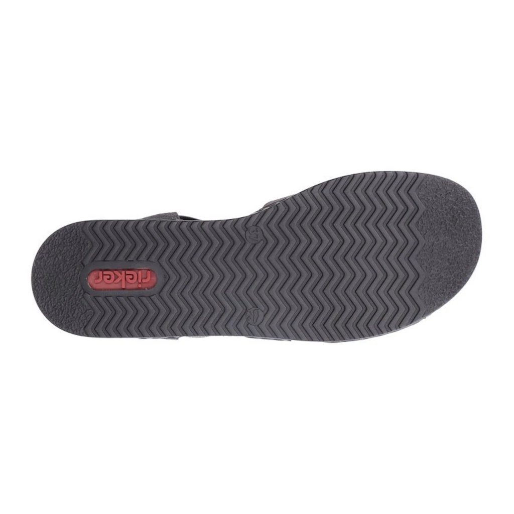 Rieker Riemchensandale Sommerschuh Sandalette Keilabsatz mit Schmucksteinen besetzt ▷ für Flash Sale