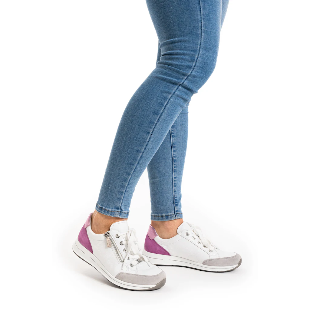 Ara Keilsneaker »OSAKA« Freizeitschuh Schnürschuh Komfortschuh in Weite H (= sehr weit) Heißer Verkauf