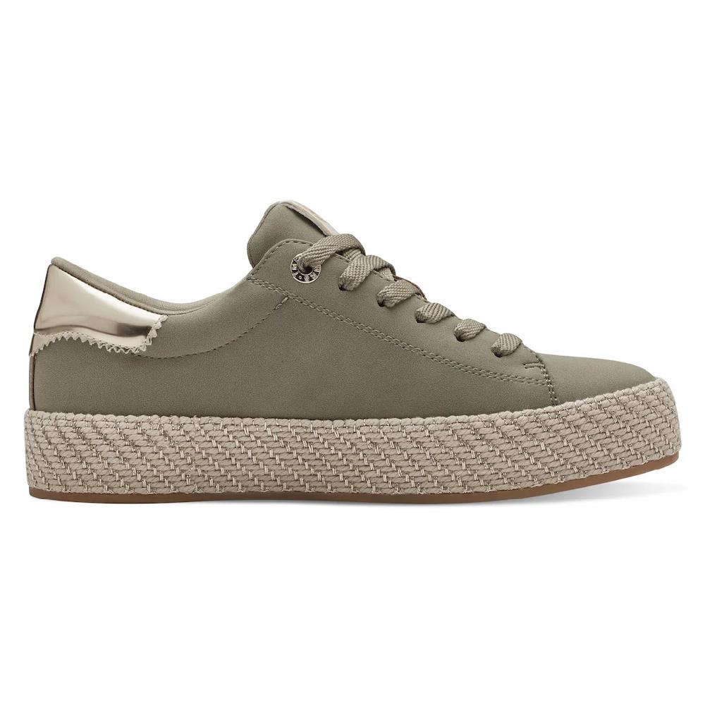 Tamaris Plateausneaker Freizeitschuh Halbschuh Schnürschuh mit Textilkordel am Plateau online kaufen Online Outlet