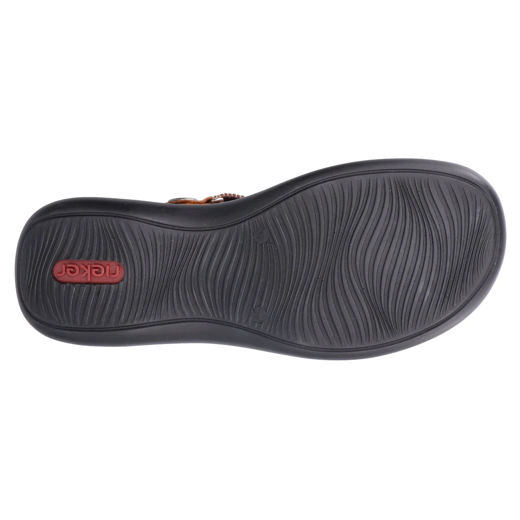 Rieker Clog Sabot Schlupfschuh Schlappen mit kleinem Stretcheinsatz Zeitlich begrenztes Angebot