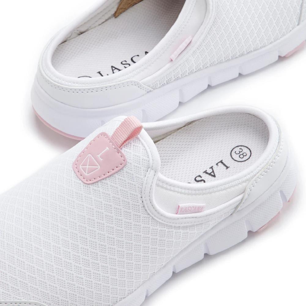 LASCANA Slip-On Sneaker Halbschuh Freizeitschuh Sabot Clogs aus leichtem Mesh-Material online bestellen Sonderangebot der Fabrik