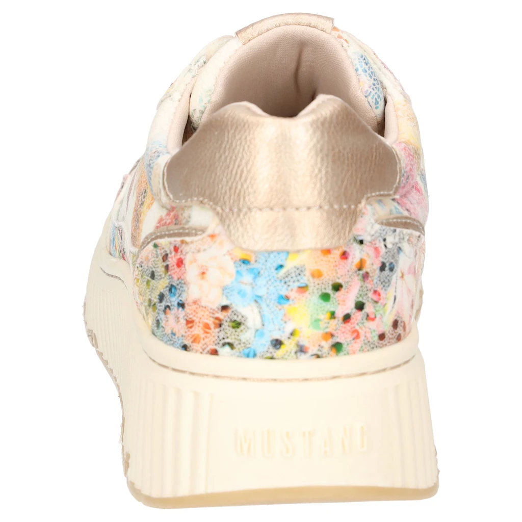 Mustang Shoes Sneaker Pride Sneaker Schnürschuh mit bunten Metallic-Besätzen Bis zu 55% Rabatt