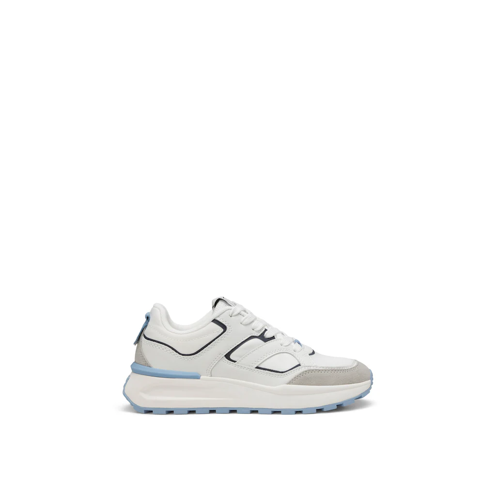 Marc O'Polo Sneaker »aus Rindleder und Mesh« Discount Store für neue Produkte