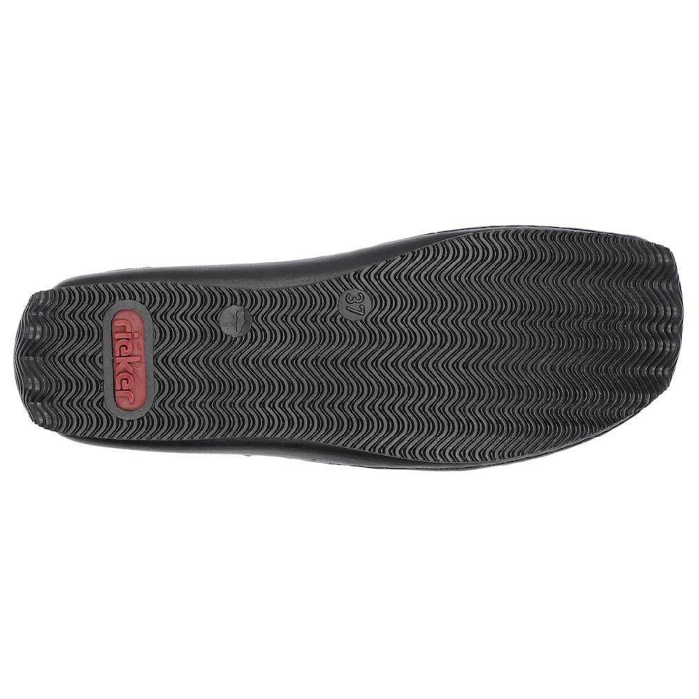 Rieker Slipper Halbschuh Freizeitschuh mit Reißverschluss für einfacheres Schlupfen ▷ für Begrenzt auf 3 Tage