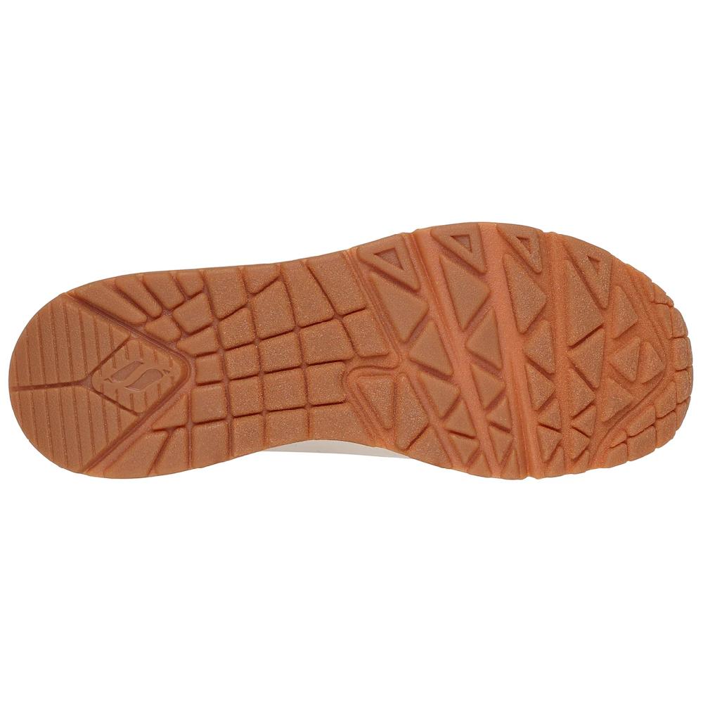 Skechers Sneaker »UNO GOLDEN AIR« Freizeitschuh Halbschuh Schnürschuhmit Metallic-Einsatz kaufen zollfrei