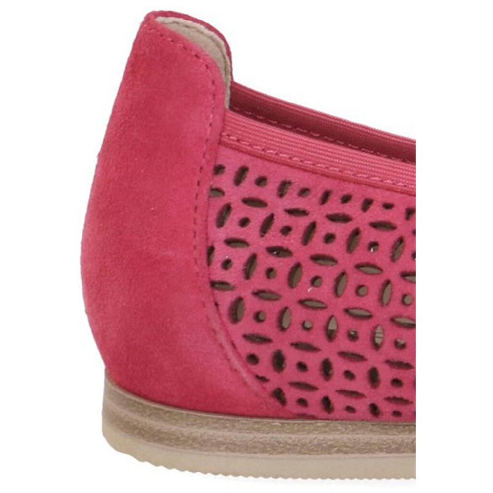 Caprice Ballerina Blockabsatz Businessschuh Bequemschuh mit dezenter Zierschleife Schlussverkauf